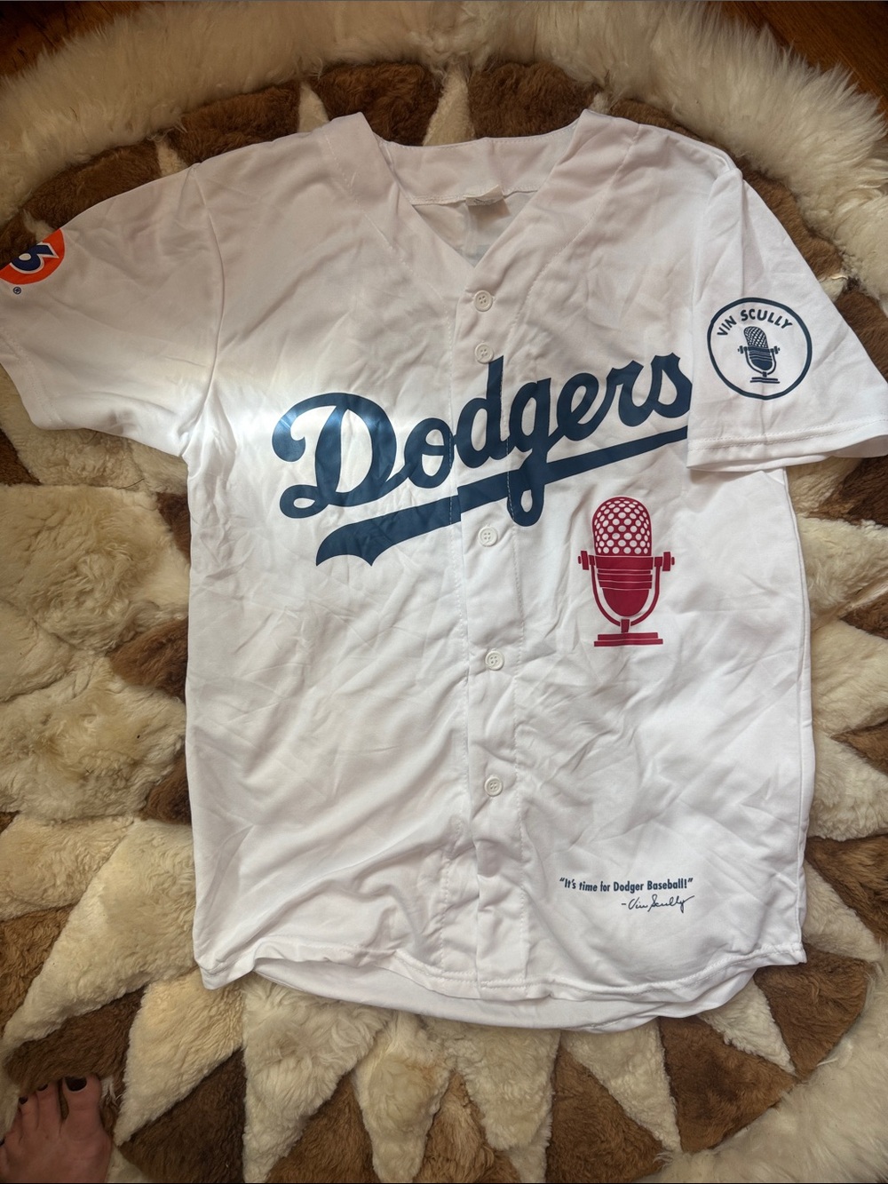 Los Angeles Dodgers Vin Scully jersey